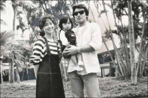 神田沙也加と両親