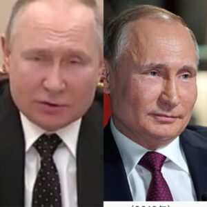 目つきが変わったプーチン